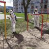 V Kysuckom Novom Meste dezinfikovali verejné priestranstvá i polikliniku