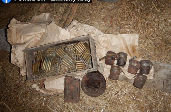 V obci Jasenová bola nájdená munícia z druhej svetovej vojny