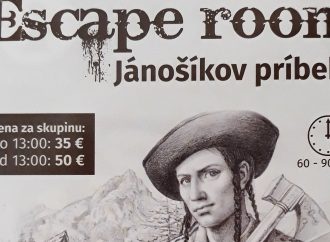 Escape room Jánošíkov príbeh! Takúto novinku má pre vás Turistické centrum Terchová