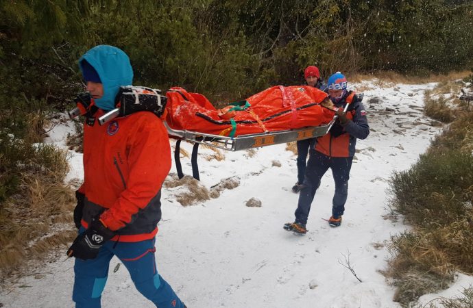 Horskí záchranári pomáhali žene, ktorá skolabovala na Veľkom Choči
