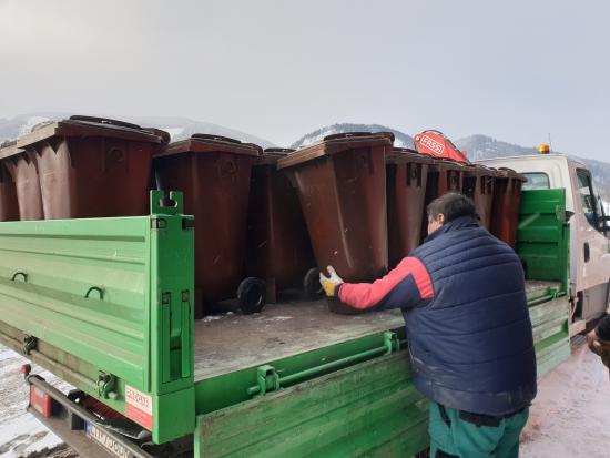 Mesto Liptovský Hrádok rozmiestnilo nádoby na biologicky rozložiteľný kuchynský odpad