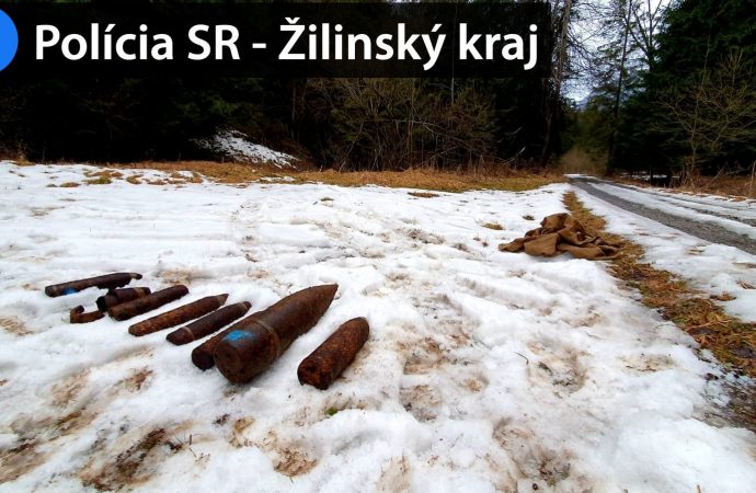 V katastri obce Likavka bola nájdená munícia z obdobia druhej svetovej vojny
