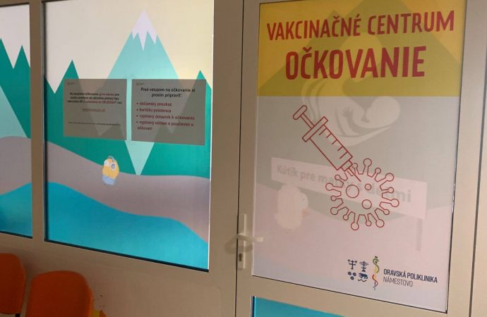 Žilinský samosprávny kraj spustil očkovanie už aj v Námestove