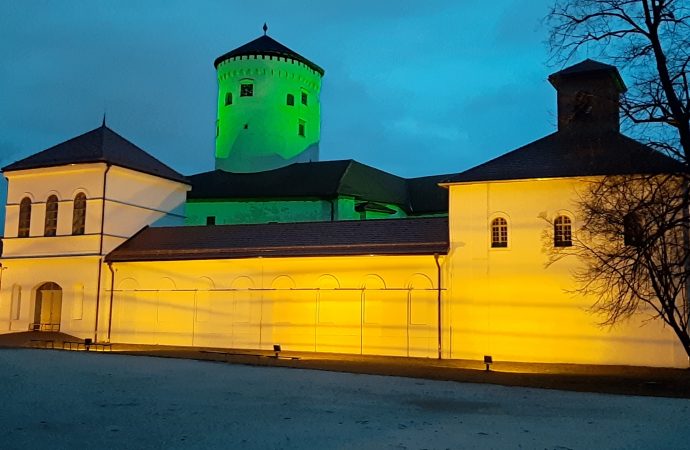 Budatínsky hrad rozžiari zelená