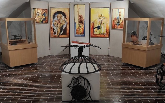 Na výstave v Kaštieli Radoľa sa prezentuje kováčske umenie