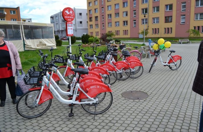 Mesto Krásno nad Kysucou odštartovalo Bikesharing