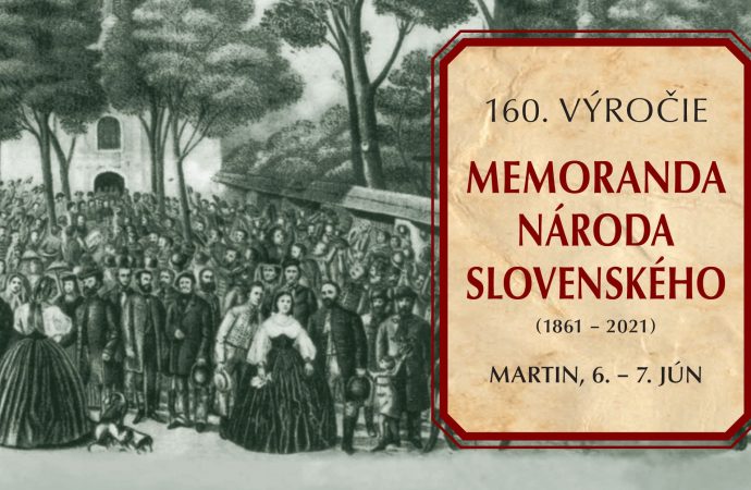 Memorandum národa slovenského oslávi 160 rokov