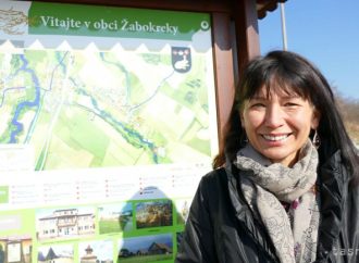 Zuzana Valocká, starostka obce Žabokreky o projekte “Na bicykli pre zdravie”