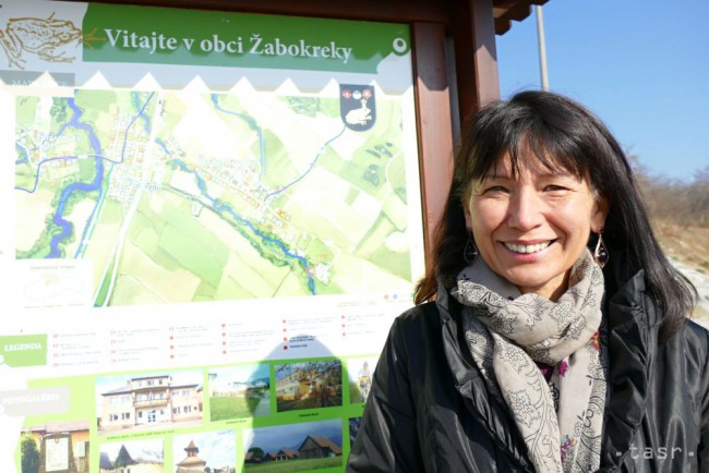 Zuzana Valocká, starostka obce Žabokreky o projekte “Na bicykli pre zdravie”