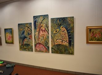 Výnimočná výstava Jozefa Vydrnáka v Kysuckej knižnici v Čadci