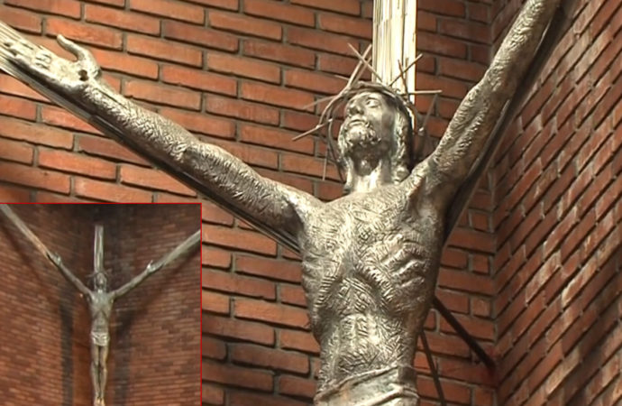 Zborovský skvost – socha Ježiša Krista od Alexandra Trizuljaka